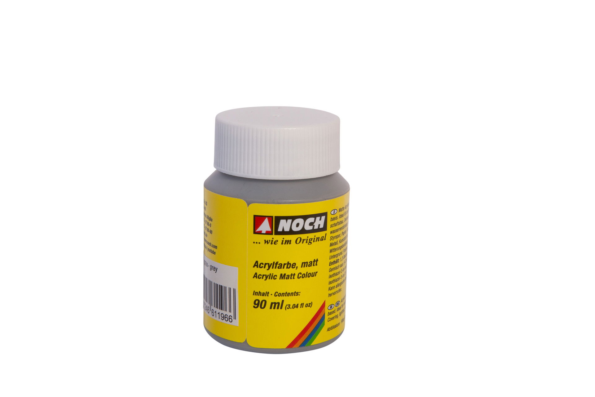 Acrylfarbe, matt, grau Acrylfarbe matt, grau