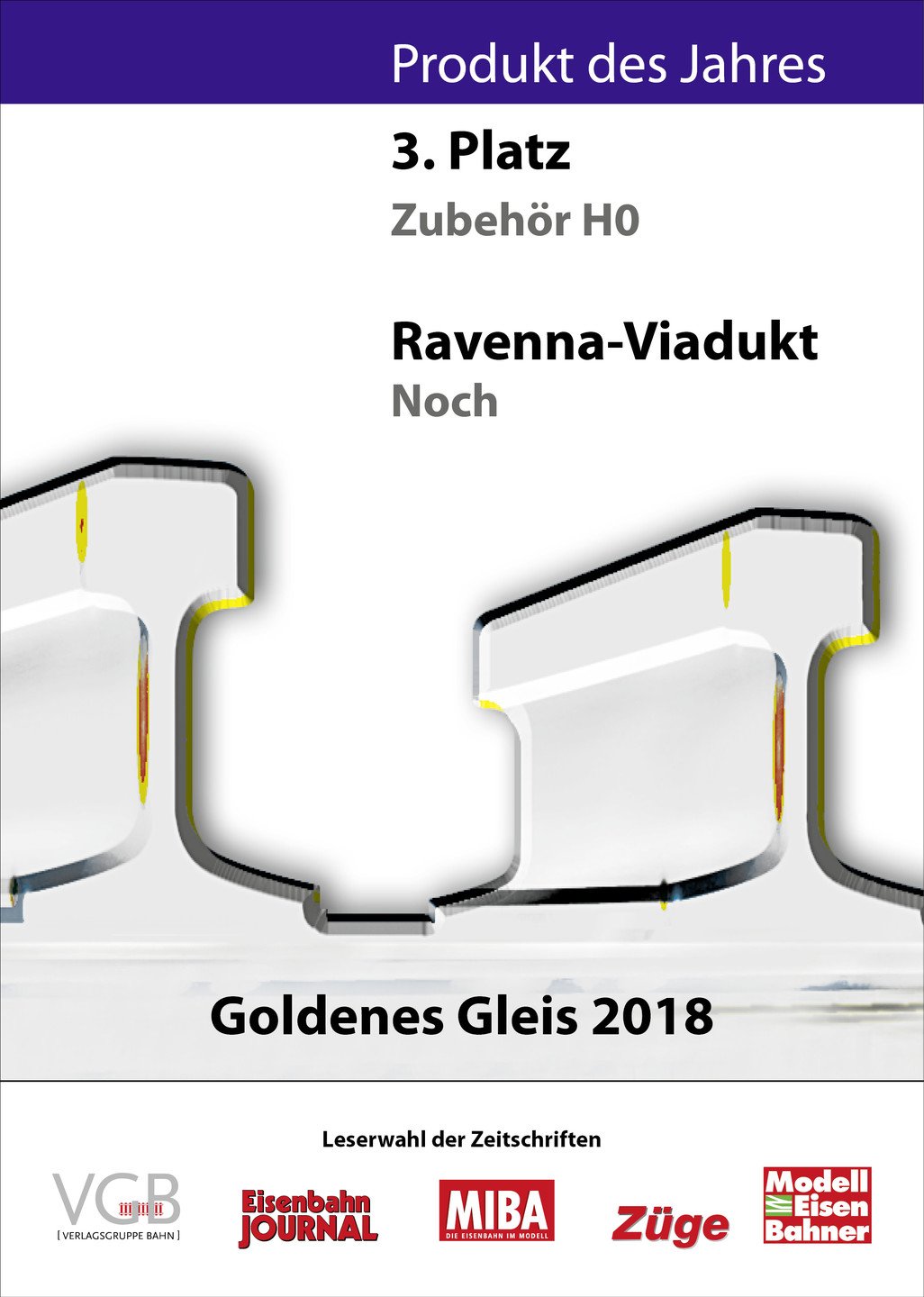 Goldenes Gleis 2018 Auszeichnung 