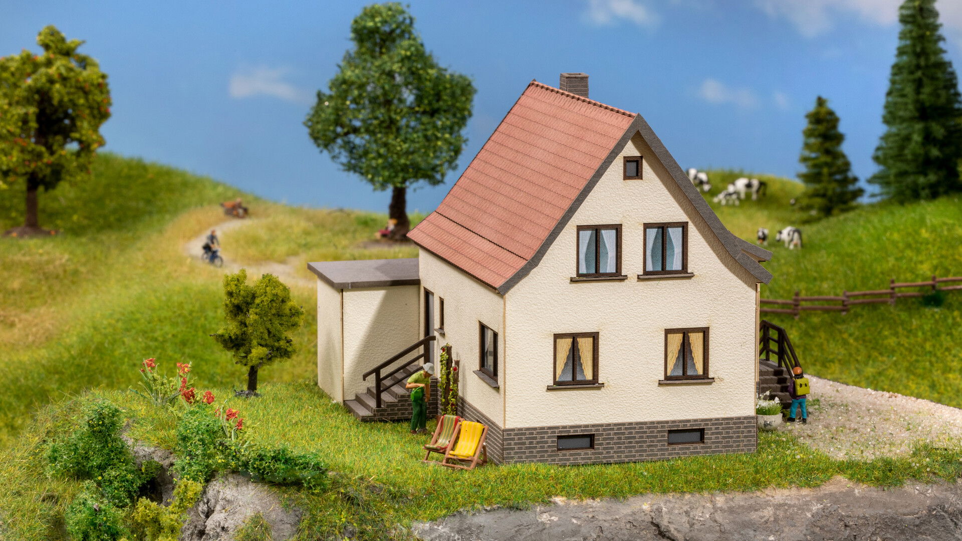 Siedlungshaus mit Garage Siedlungshaus mit Garage