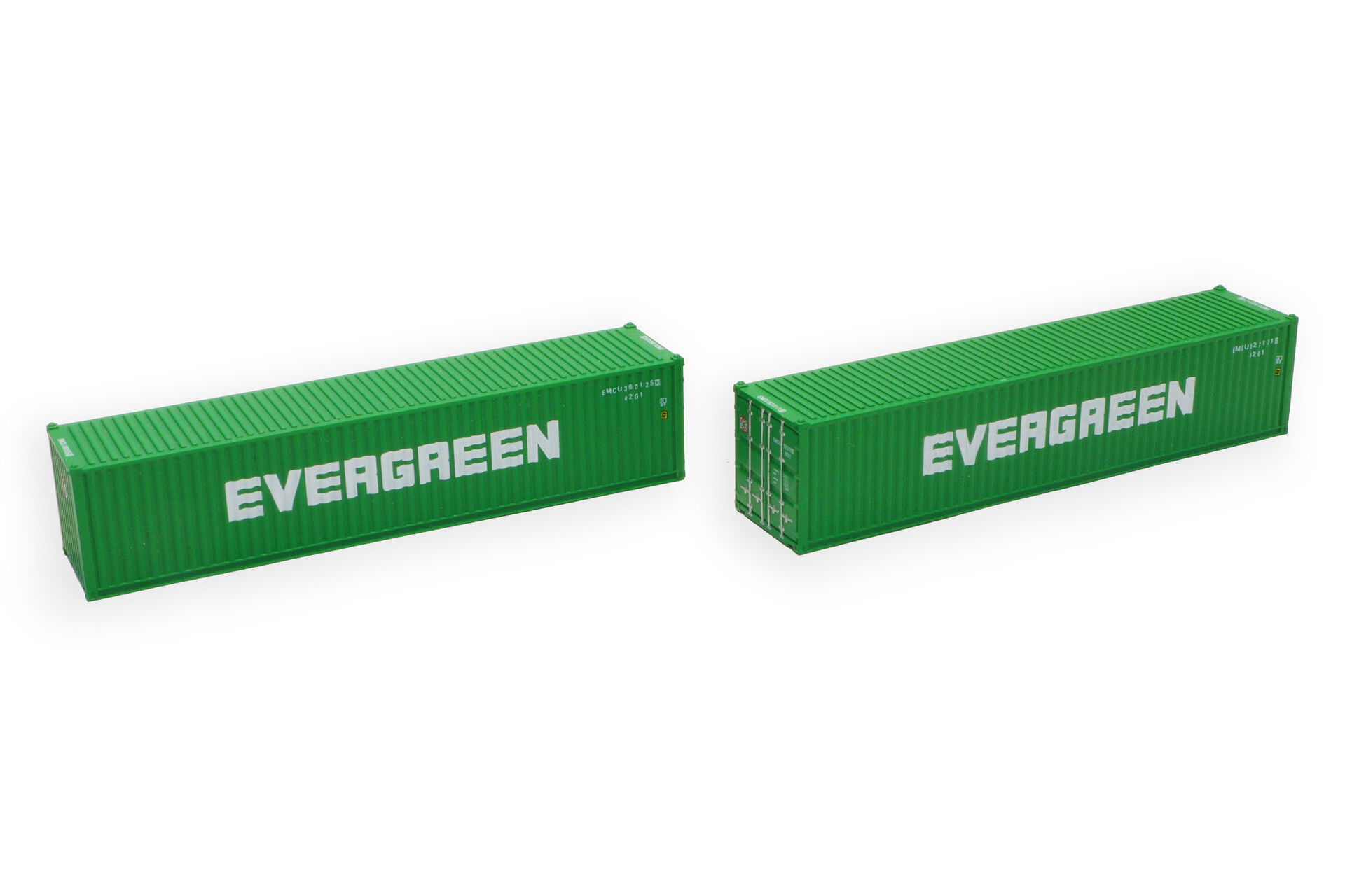 40' Container Evergreen, 2 Stück 40' Container Evergreen