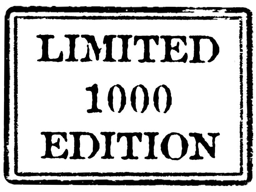 Limited Edition: 1000 Stück