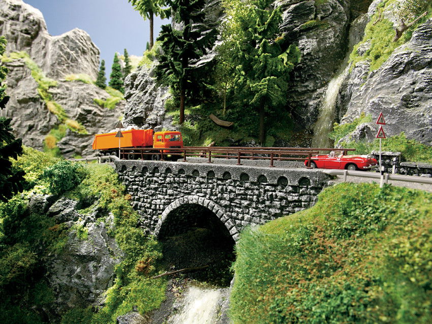 Rhône-Viadukt | Modelleisenbahn | NOCH | NOCH