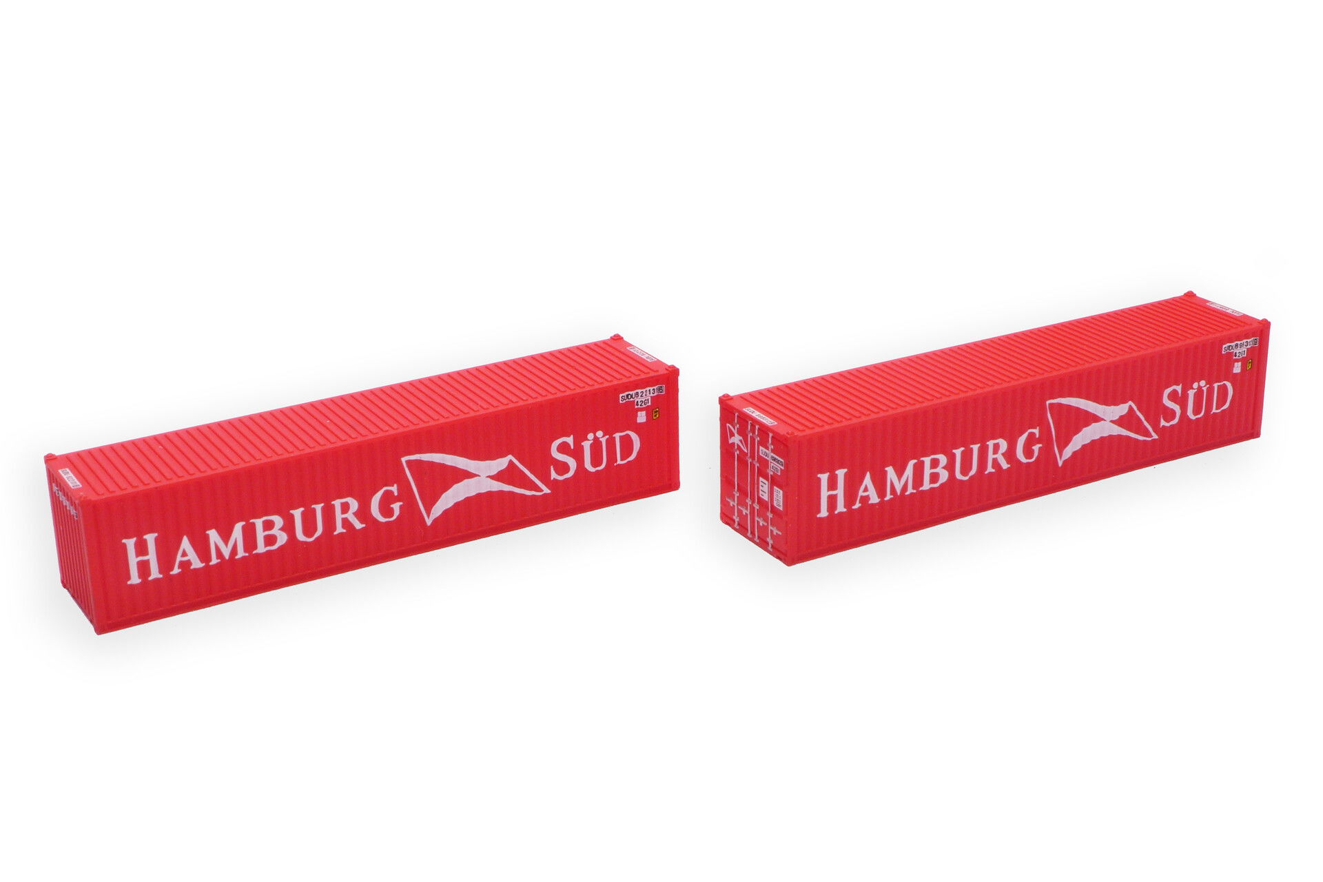 40' Container Hamburg Süd, 2 Stück 40' Container Hamburg Süd
