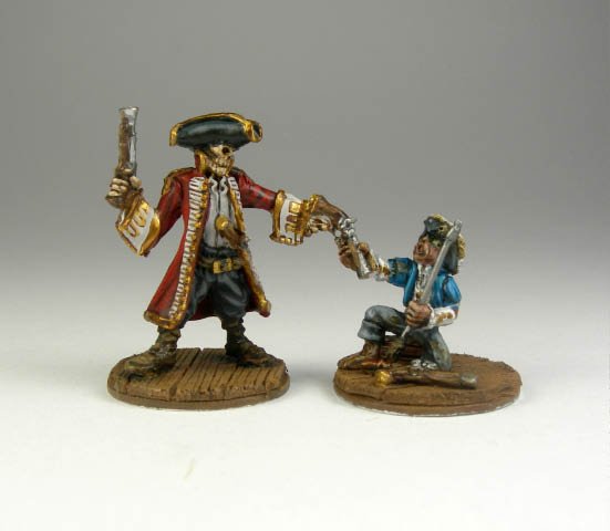 Pirat: Captain Blackbeard & Jimmy Orphan