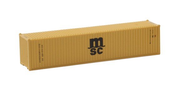 40' Übersee Container MSC, 2 Stück