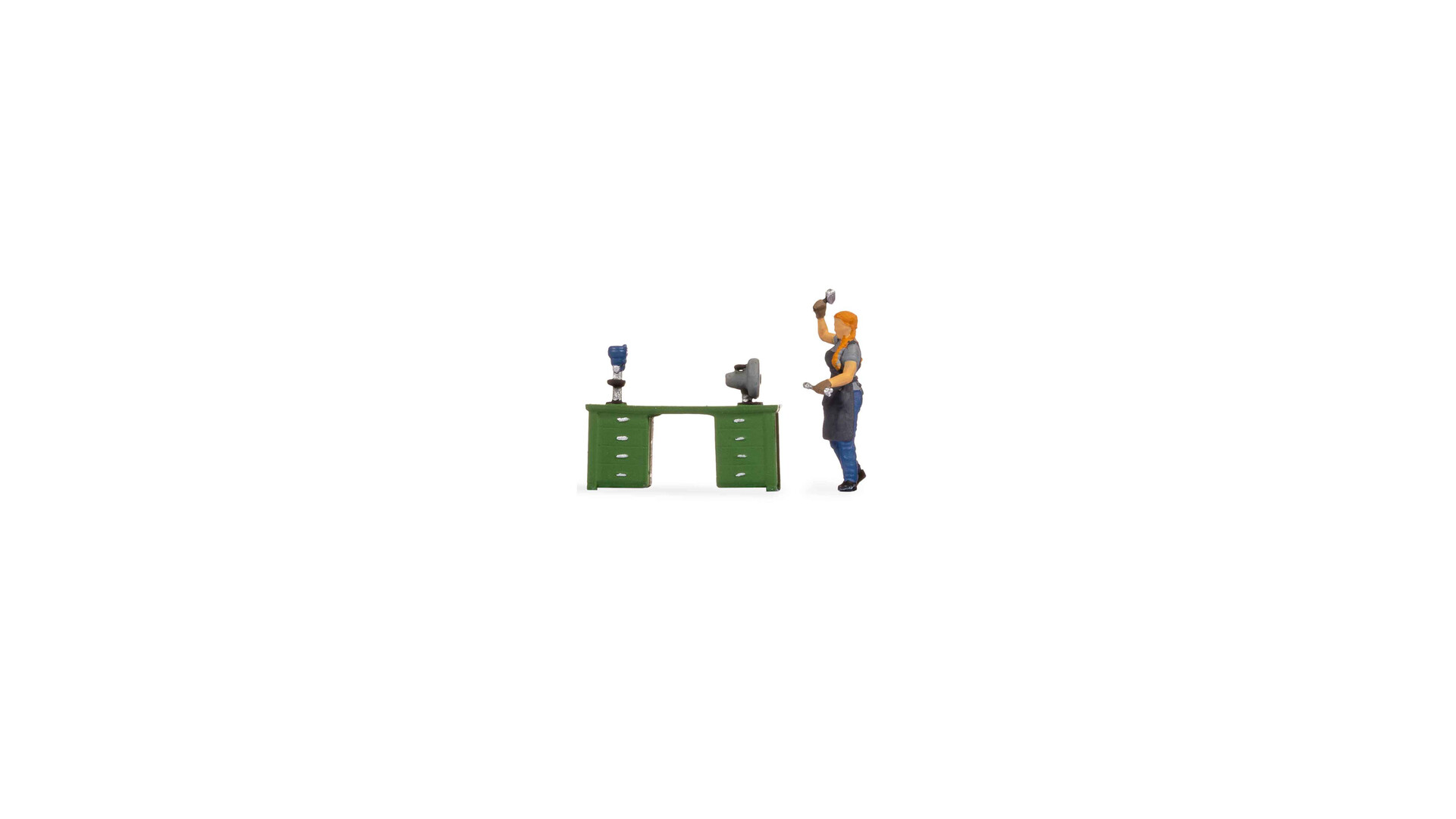Tiny-Scene Bei der Arbeit