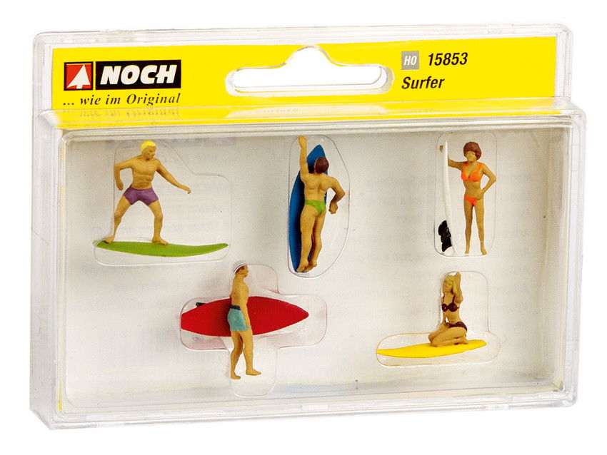 Mini surfer on sale figurine