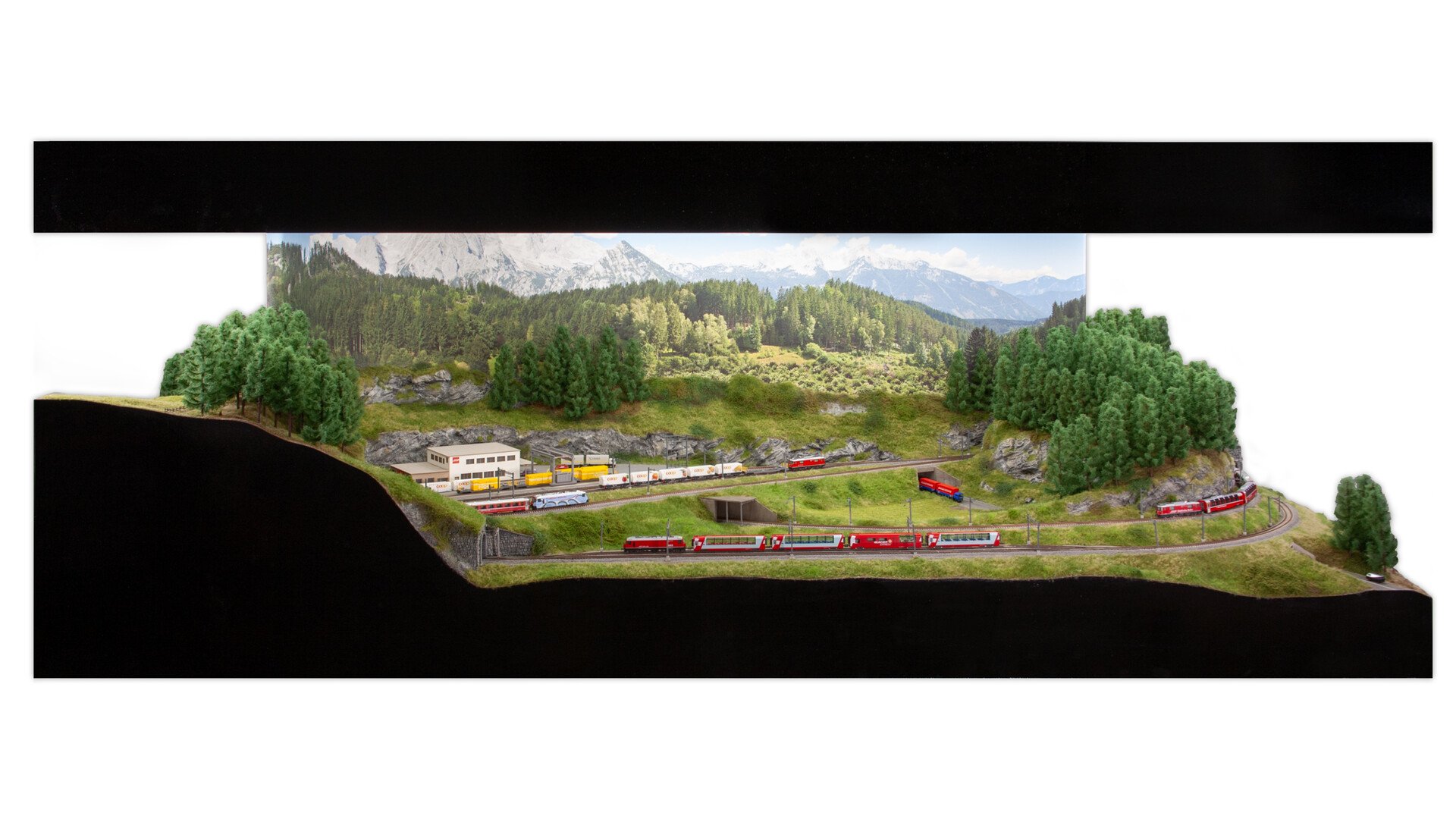 Easy-Track Trassenbausatz „Albulabahn“