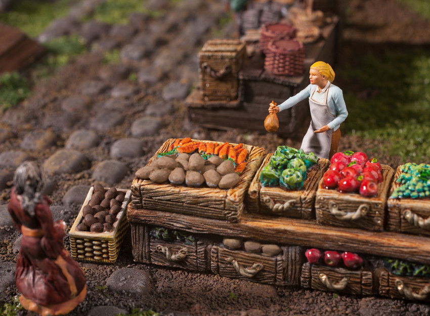 Trader (fruits and vegetables) Händler für Obst und Gemüse