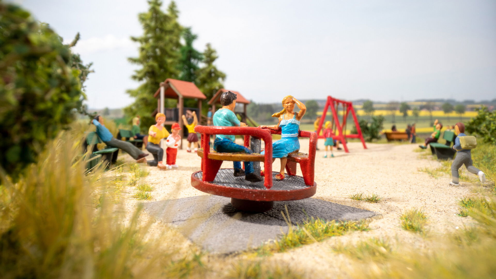 micro-motion Roundabout micro-motion Kinderkarussell