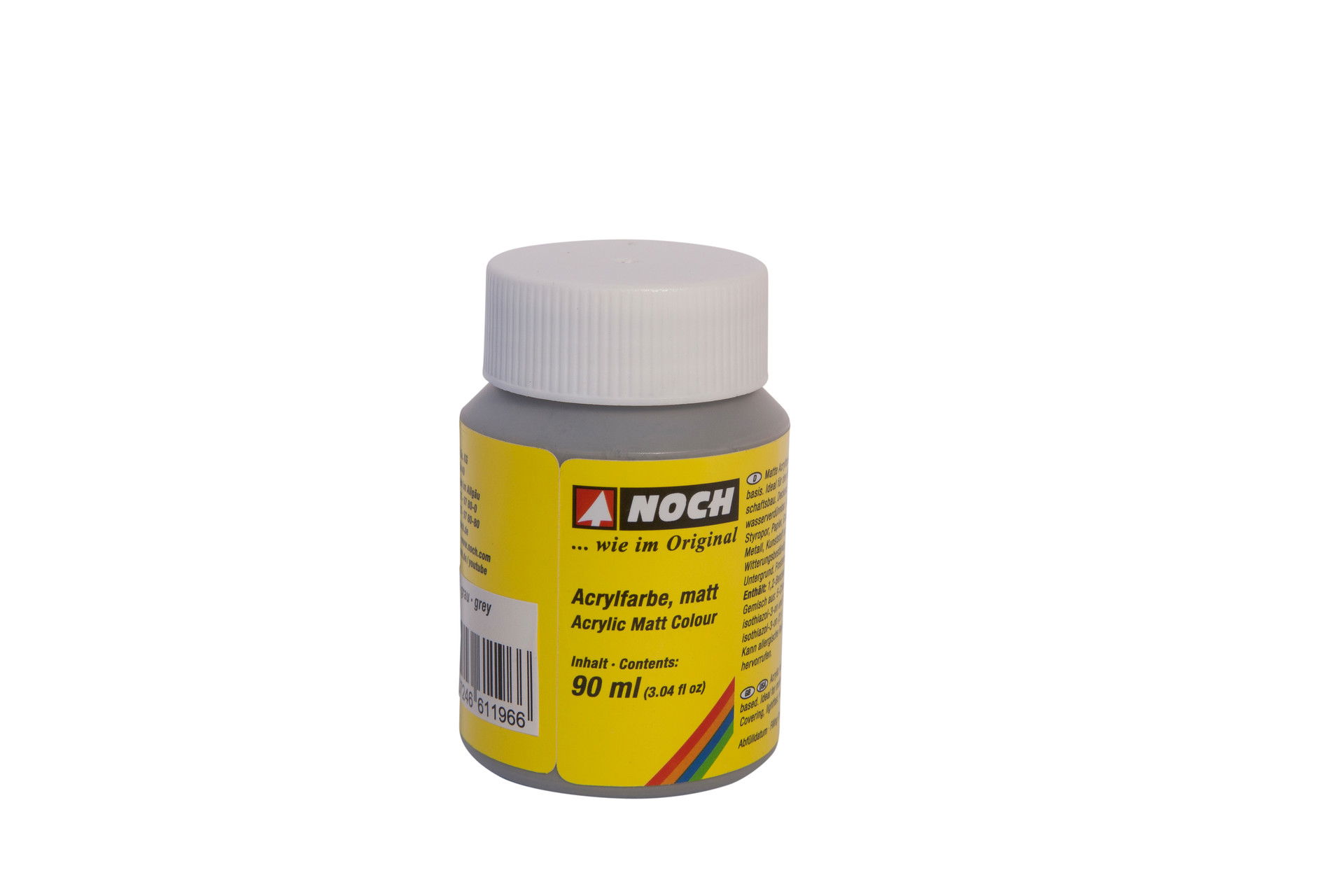 Acrylic Color, matt, Black Acrylfarbe matt, schwarz