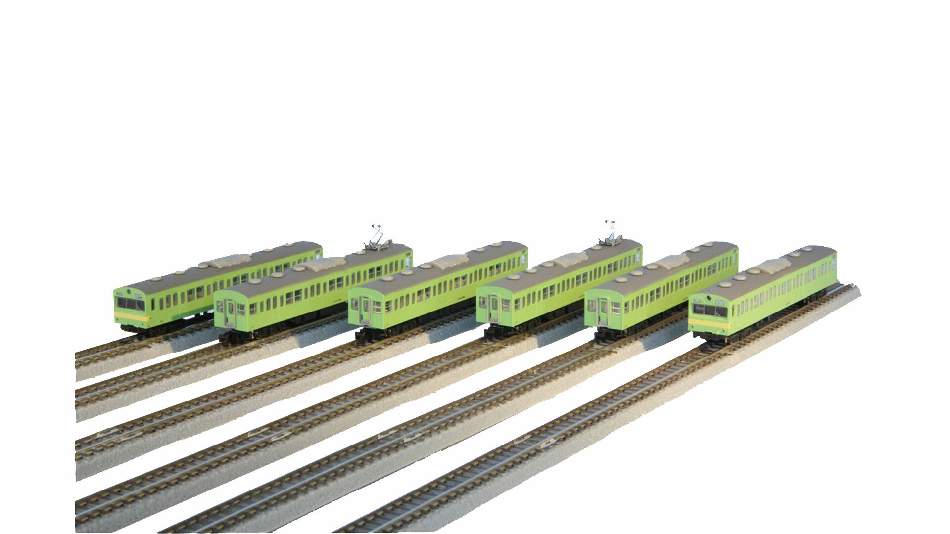 103 KANSAI Line Green (6-teilig)