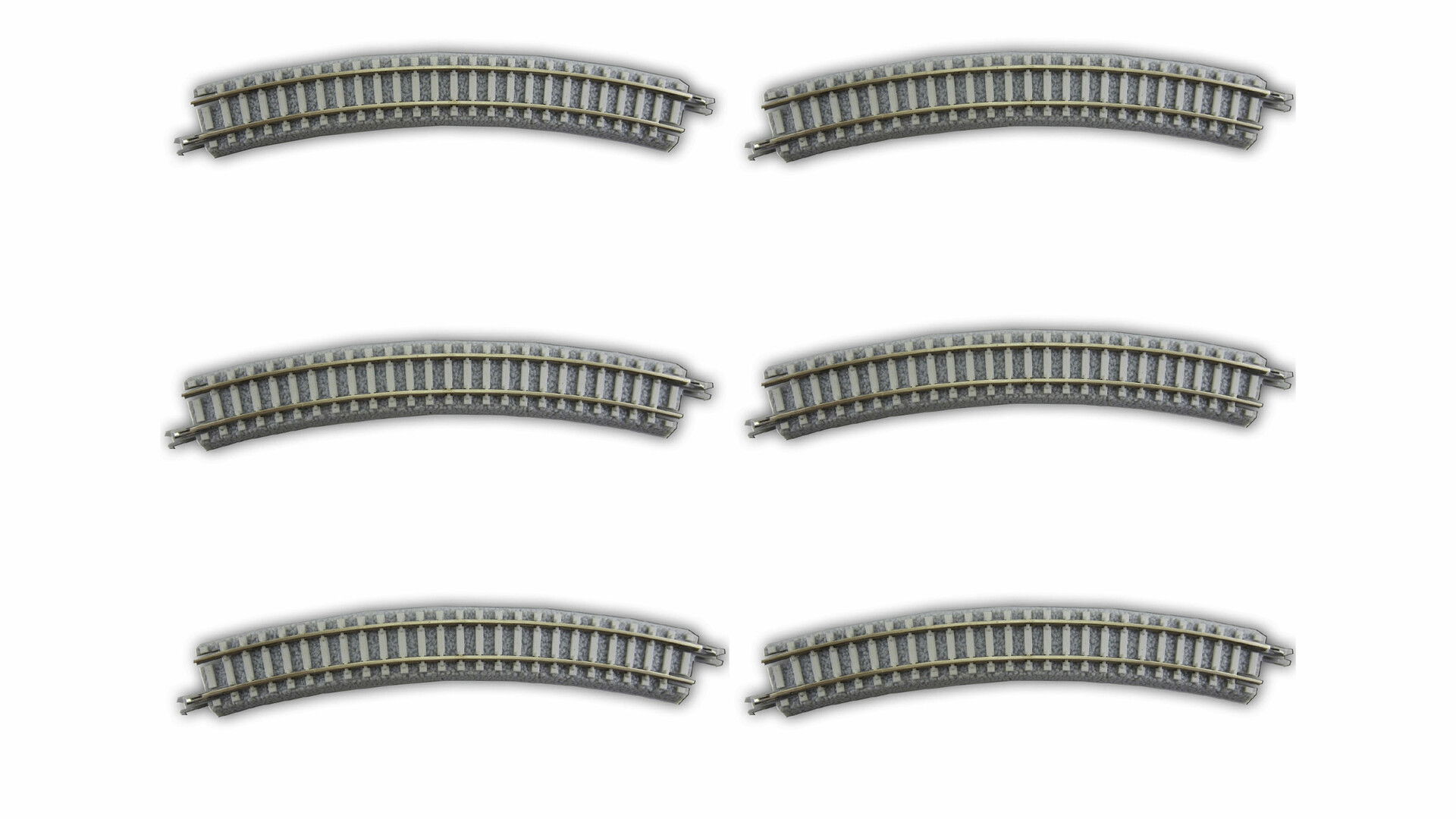 Gleis gebogen R195-30°