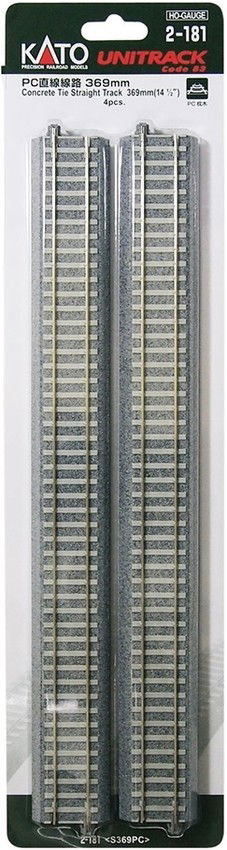 Gleis gerade -Beton- 369mm, 4 Stück Gleis gerade -Beton- 369mm, 4 Stück