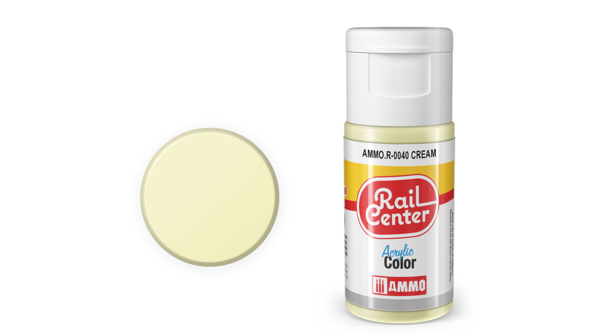 Creme, Acrylfarbe