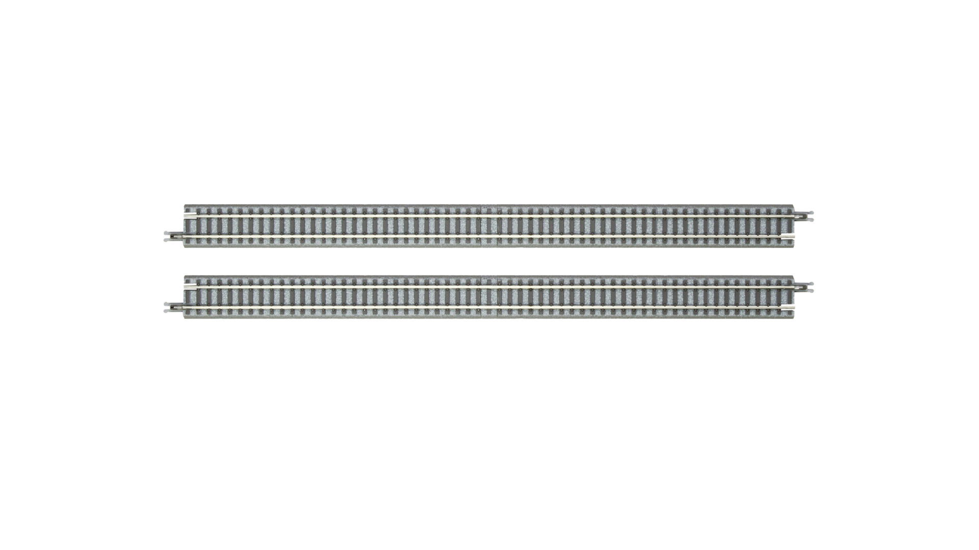 Gleis gerade, 440 mm mit Anschlussblende (2 Stück)