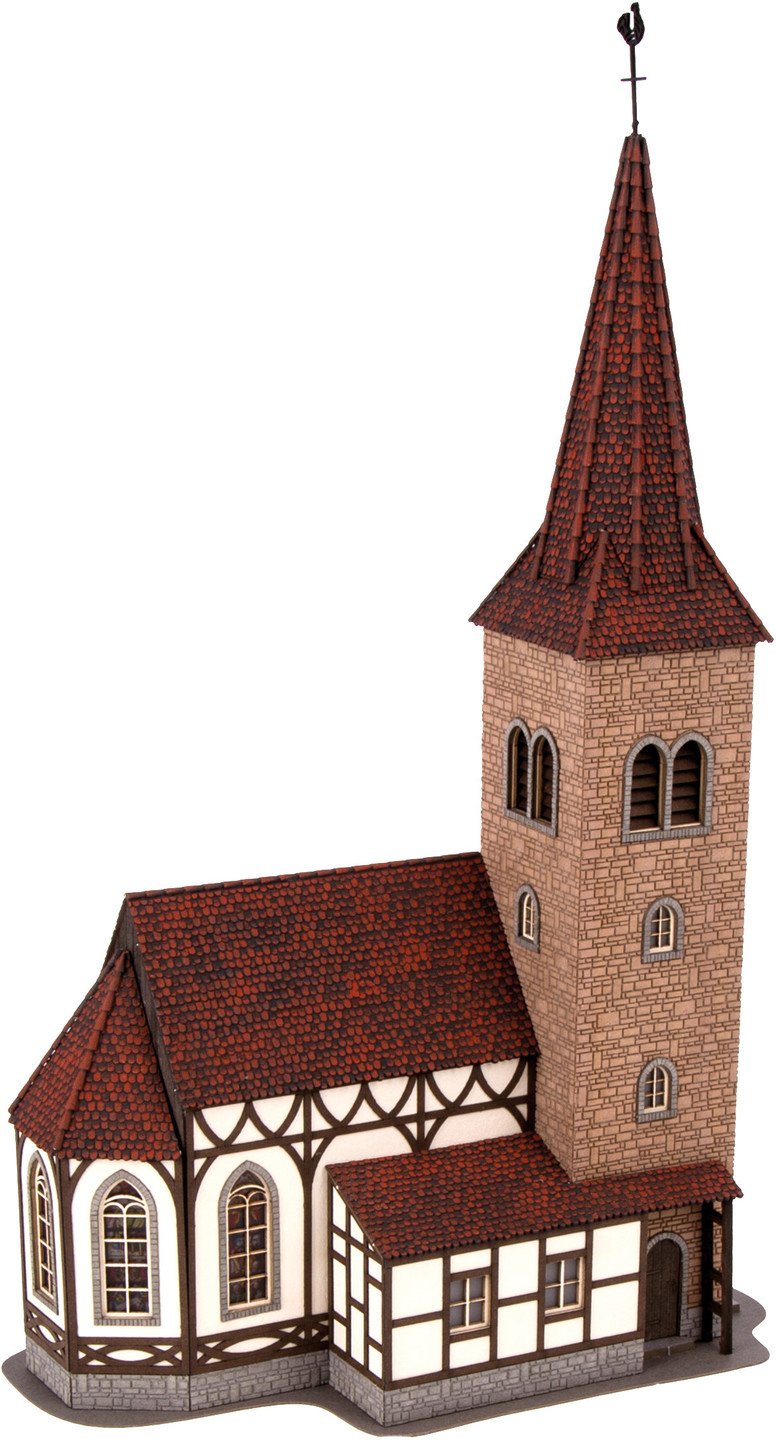 Kirche Â»St. GeorgÂ« mit micro-sound Glockenläuten