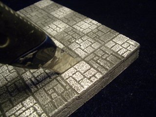 Cut out tiles