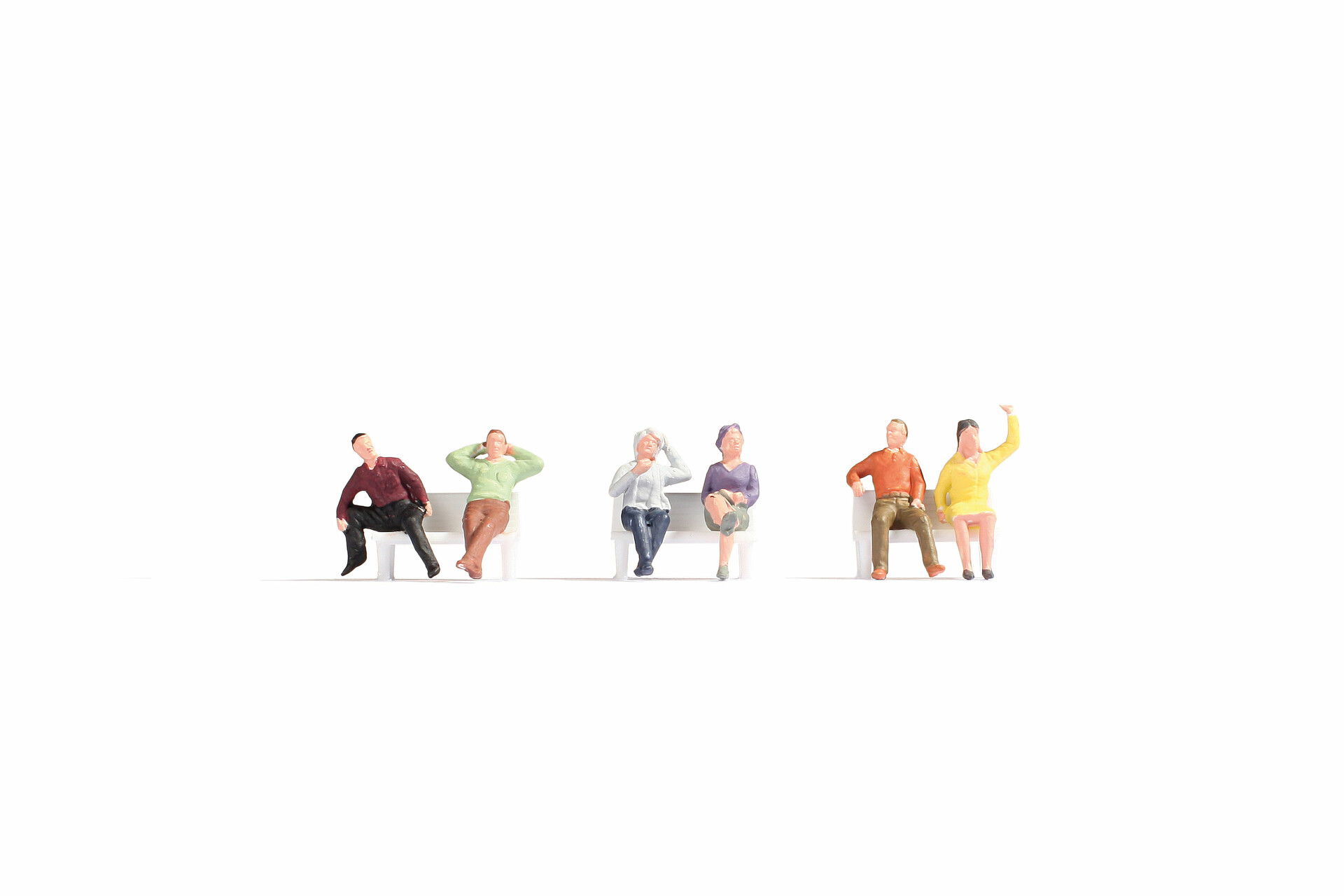 Sitting People Sitzende