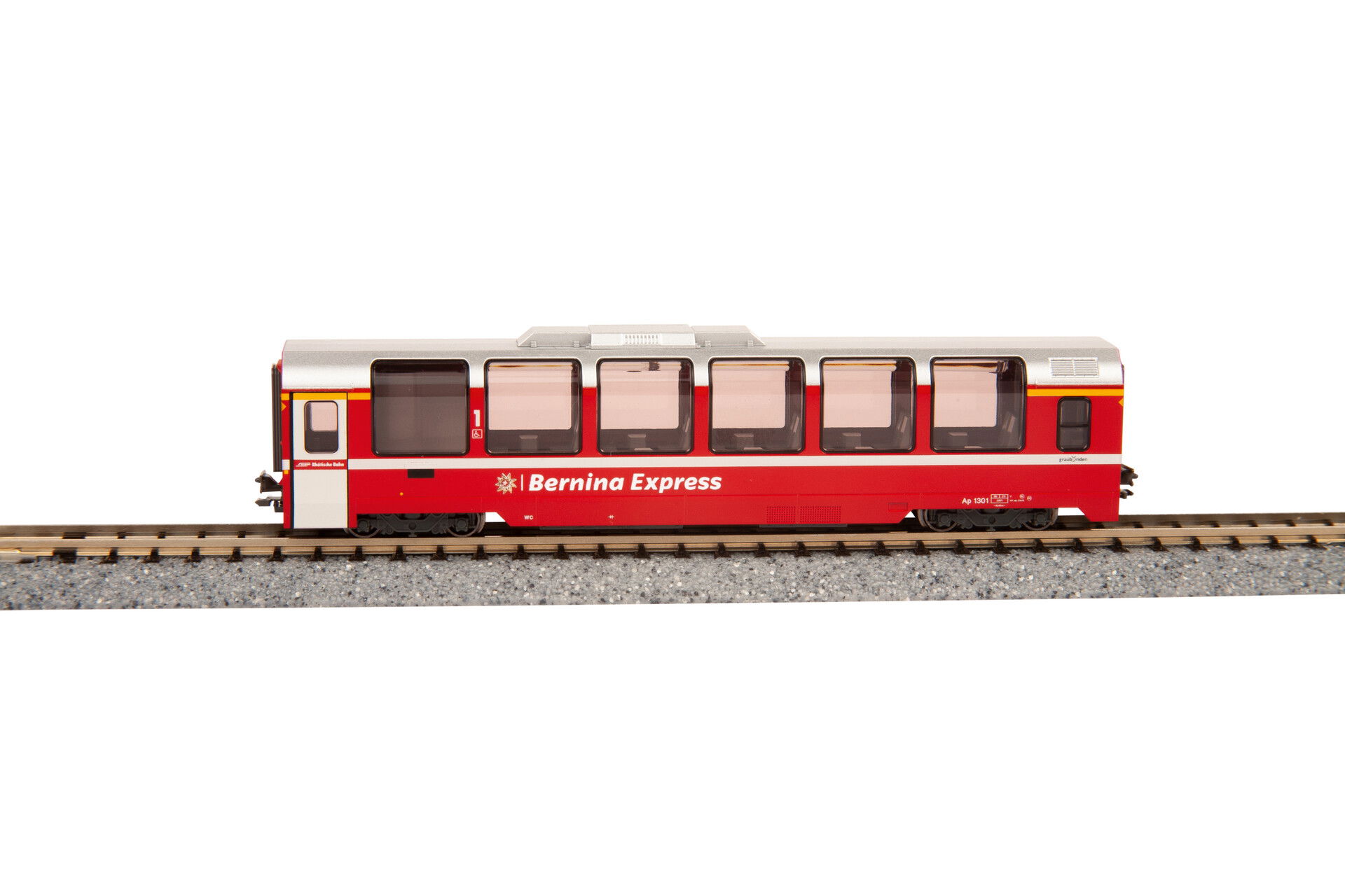 Bernina Express Souvenir Coach (new logo) RhBSerie KATO UNITRACK