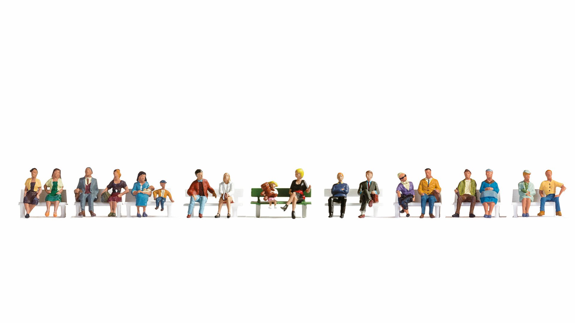 Figuren XL-Set "Sitzende"