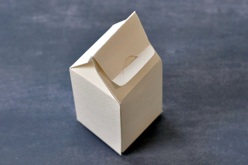 1) Make your own mini milk carton!