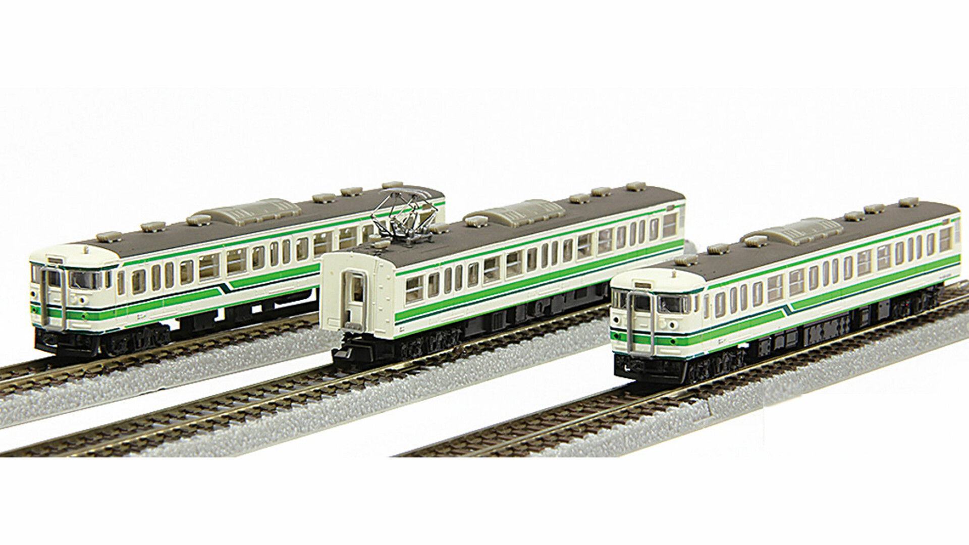 Personenwagen 3er-Set (hellgrün)