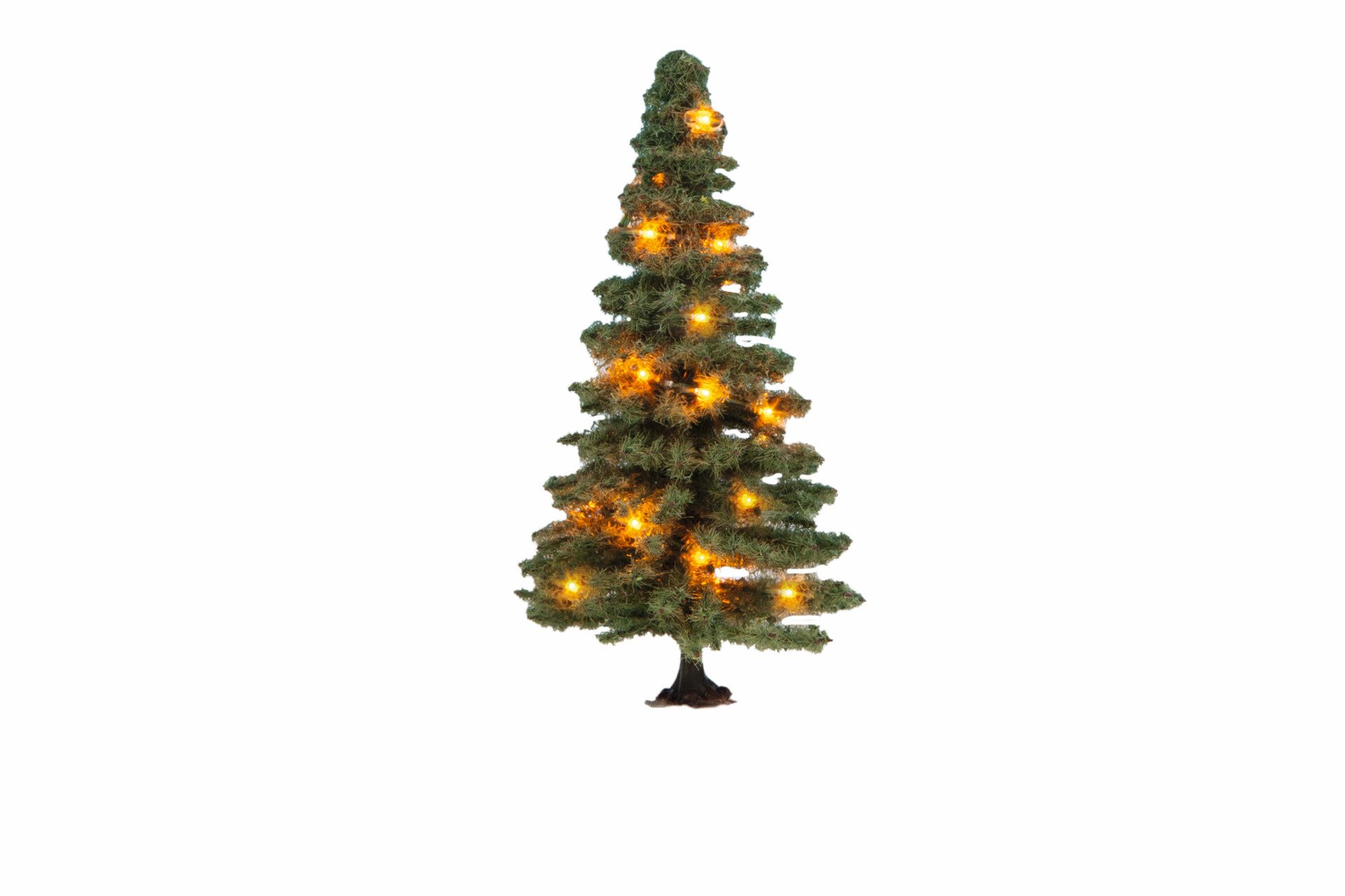 Beleuchteter Weihnachtsbaum H0 TT N 0