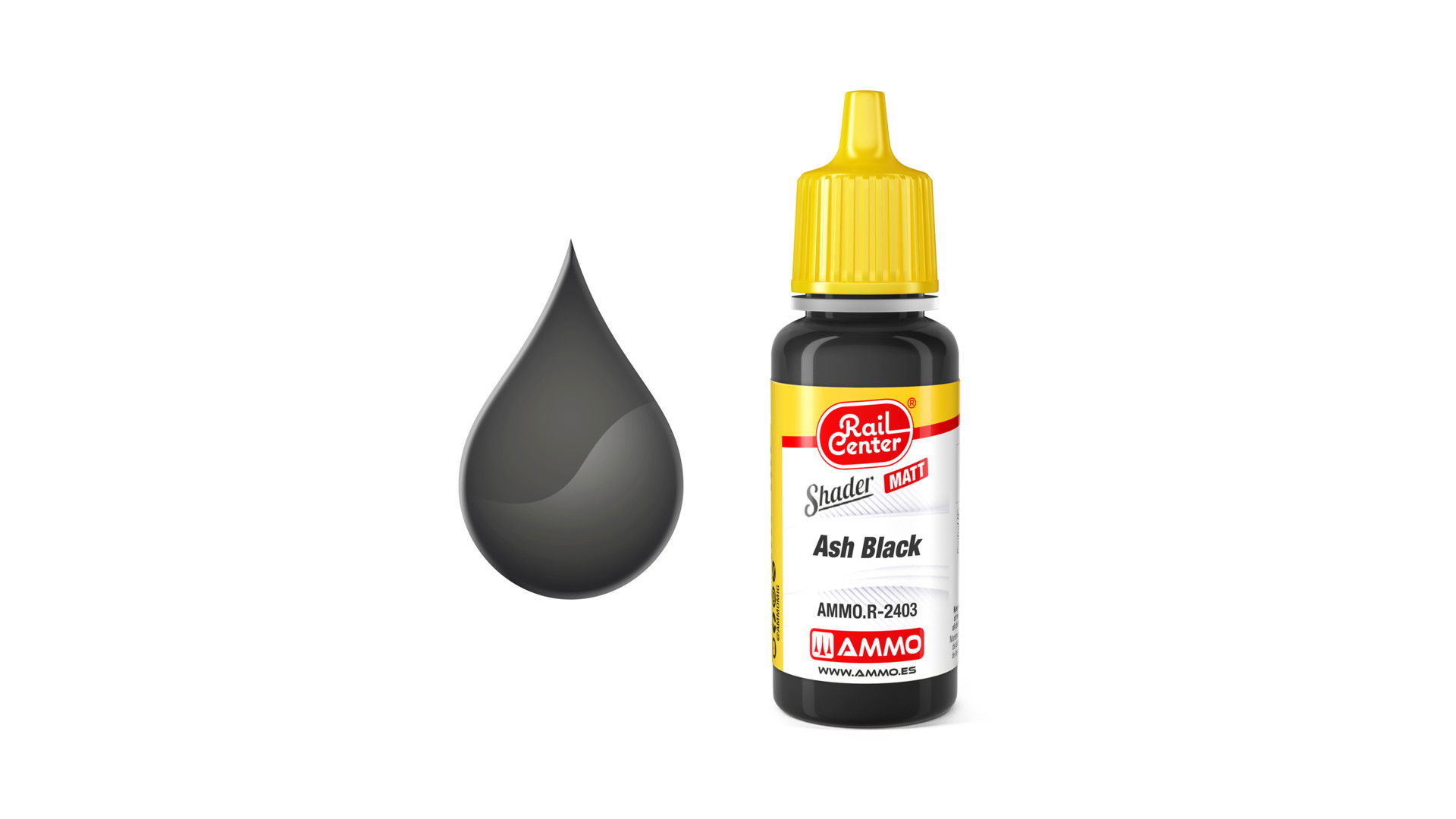Asche Schwarz, matt, Shader Asche Schwarz, matt, Shader
