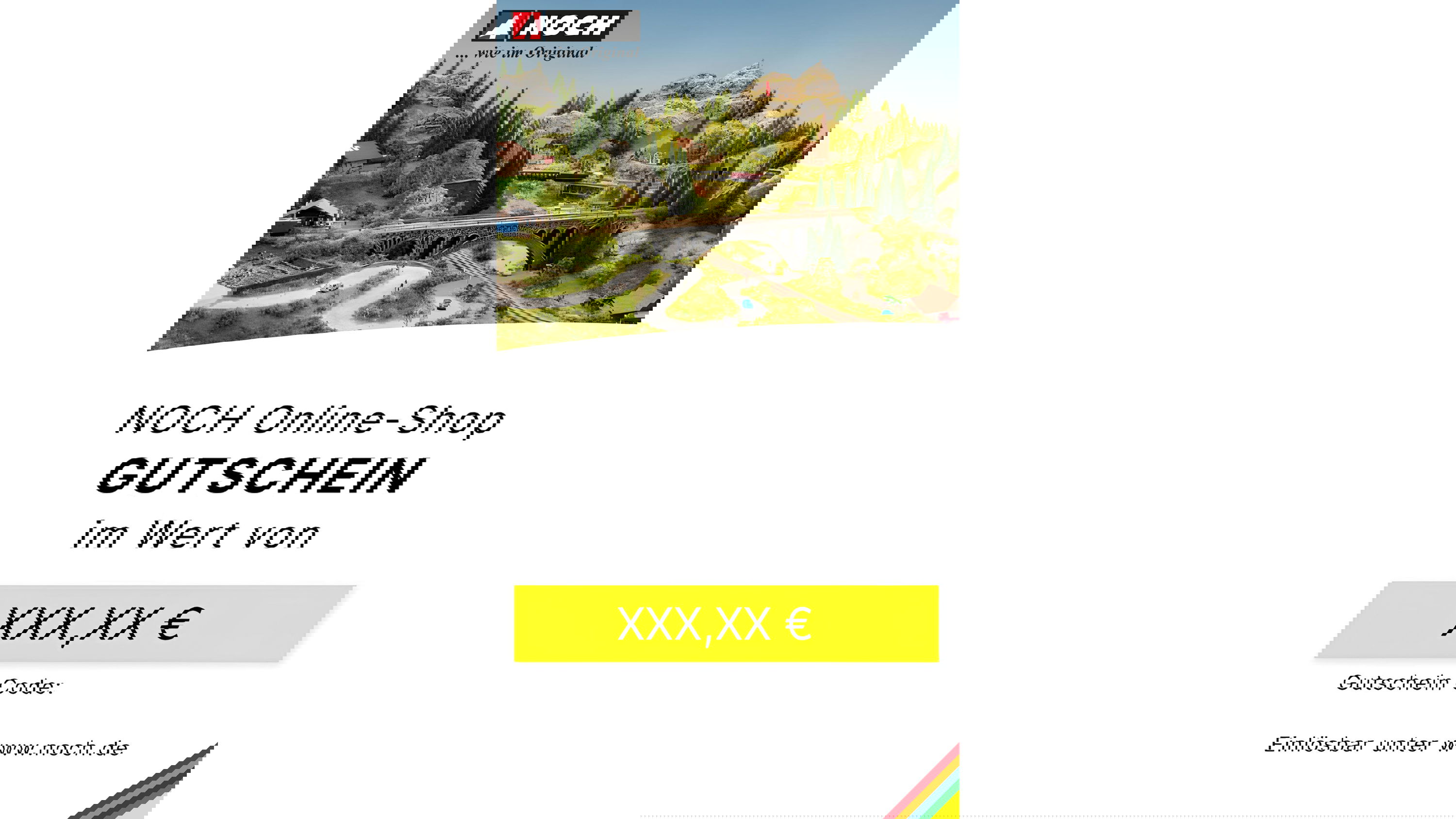 Gutschein NOCH Online-Shop Gutschein NOCH Online-Shop